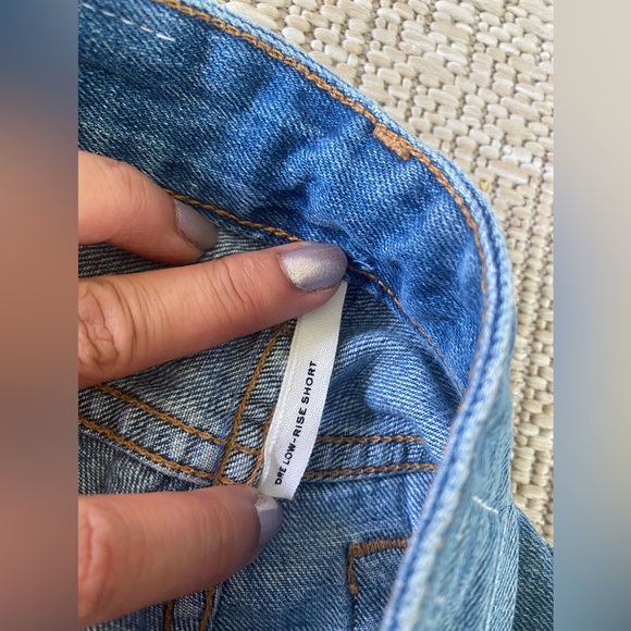 NWT Rag & Bone Dre Low-Rise denim shorts in size 24 - Picture 3 of 10